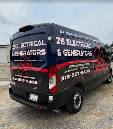 Full commercial van wrap for an electrical contractor, Conway AR